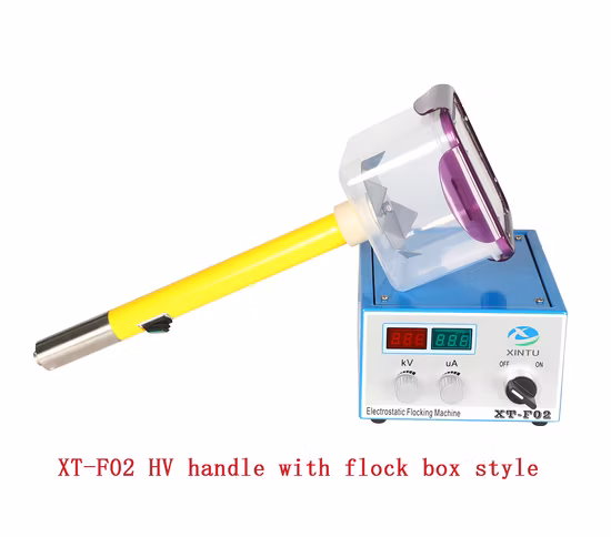 Handheld/ Box Type Flock Printing Machine Electrostatic Flocking Machine