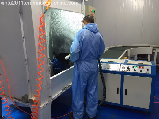 자동차 부품 파일 코팅용 총이 있는 고품질 벨벳 Flocking Machine