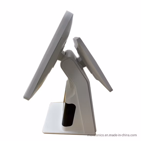 적외선 스캔 및 고객 디스플레이 기능을 갖춘 흰색 15.6인치 POS 단말기 및 금전등록기 POS 시스템